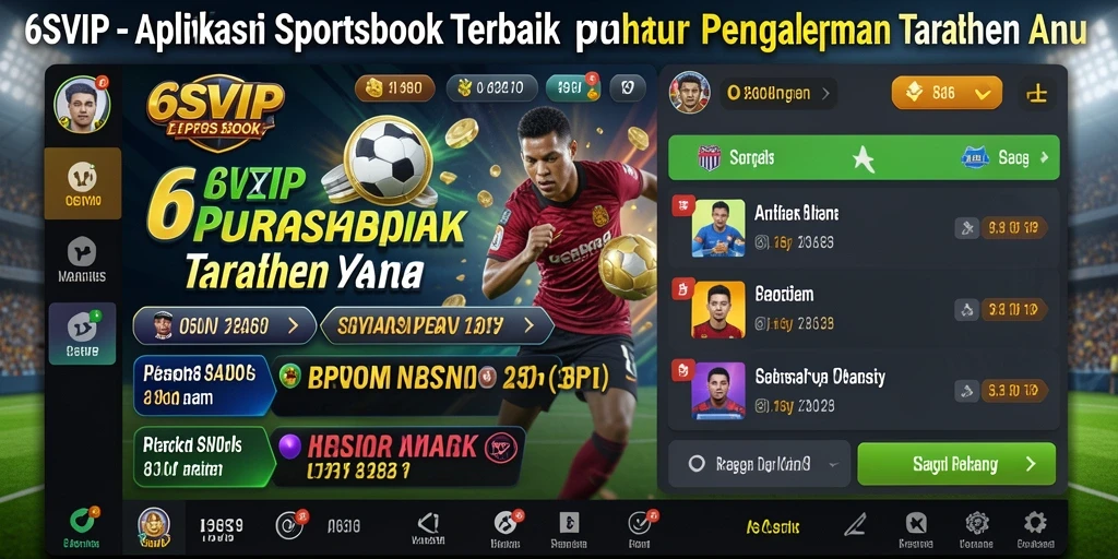 Tampilan menarik dari gameplay 6SVIP dalam taruhan olahraga.