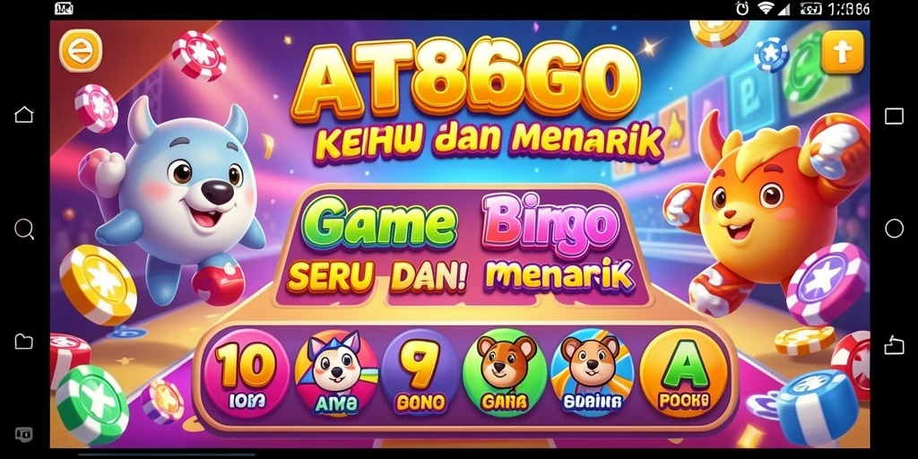 Tampilan gameplay seru dalam game Bingo AT866.