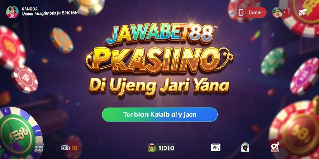 Screenshot gameplay di JAWABET88 menampilkan suasana kasino yang mengasyikkan.