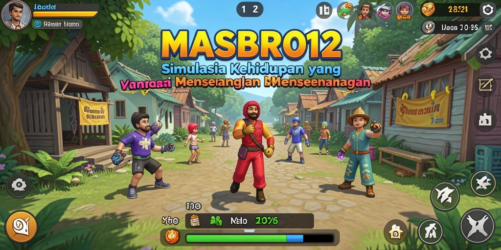 Tangkapan layar menampilkan aksi gameplay Simulation yang menarik.