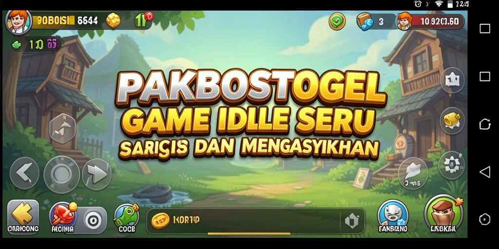Tampilan gameplay PAKBOSTOGEL yang menawan dan menghibur.