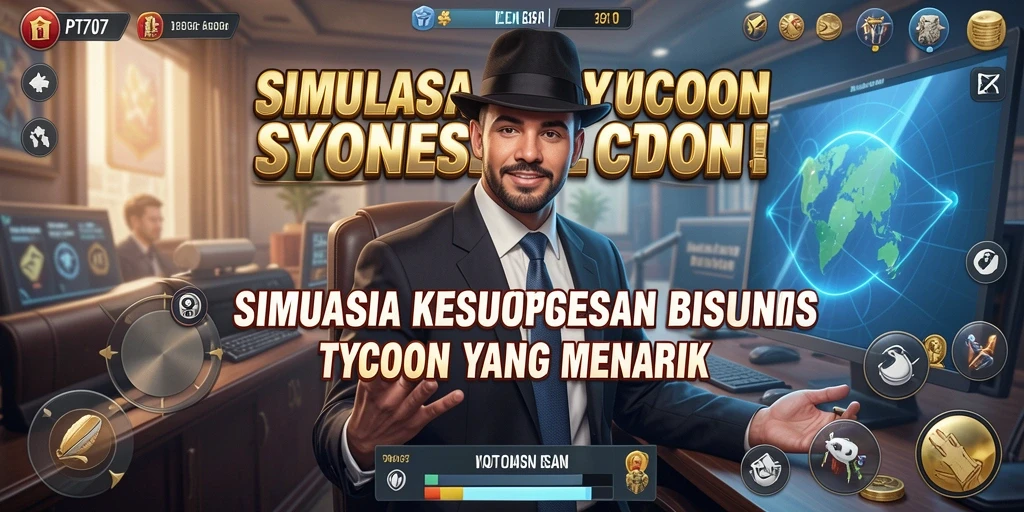 Tampilan gameplay PT707 yang mengasyikkan dan interaktif.