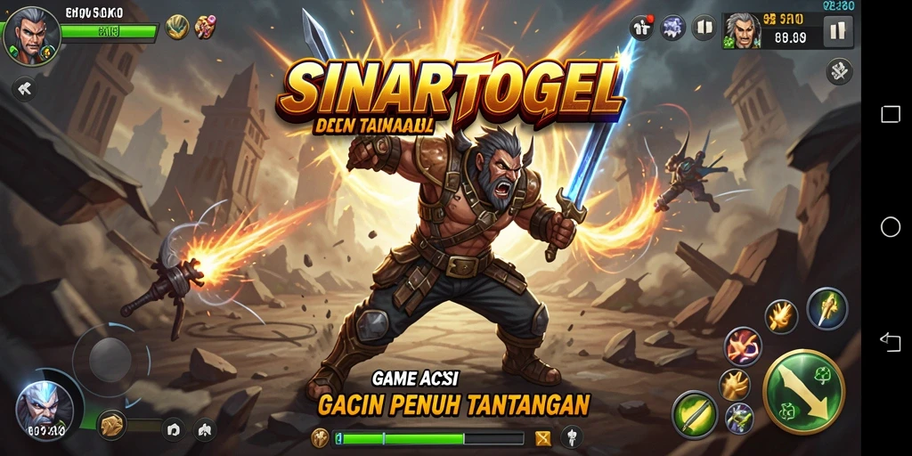 Tangkap aksi mendebarkan dari gameplay SINARTOGEL.