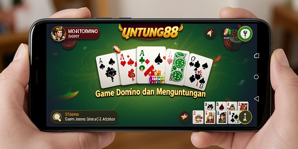 Tampilan gameplay seru dari UNTUNG88 yang membuat Domino lebih menarik.