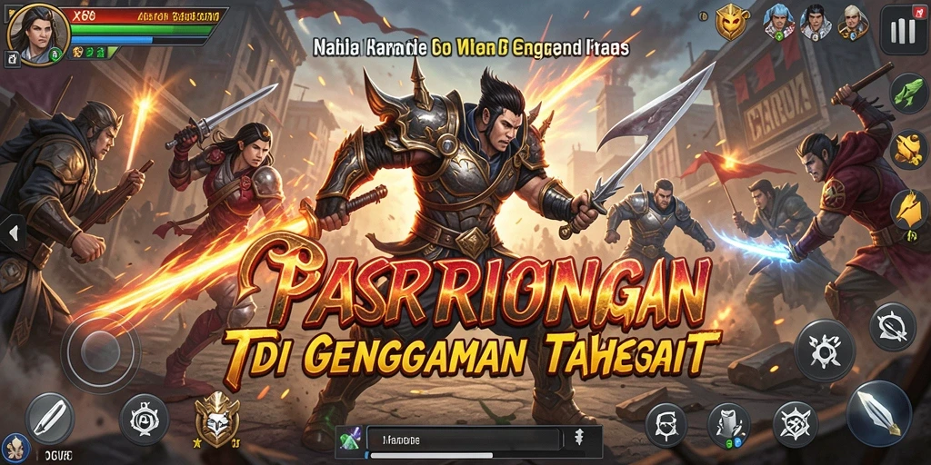Tampilan aksi dalam gameplay X88 yang mendebarkan dan penuh tantangan.